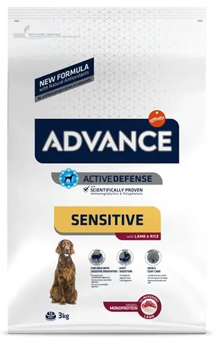 Advance hondenvoer Sensitive lam en rijst 3 kg – gevoelige maag - Afbeelding 2