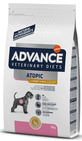 Advance Veterinary Diet hondenvoer Atopic graanvrij konijn 3 kg
