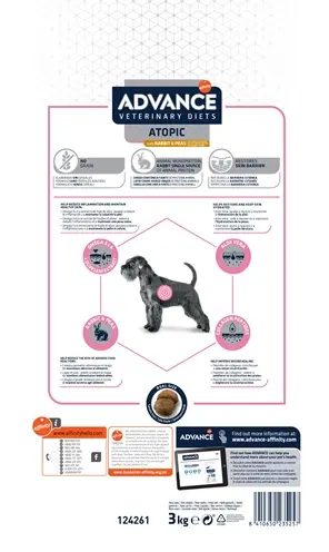 Advance Veterinary Diet hondenvoer Atopic graanvrij konijn 3 kg - Afbeelding 3
