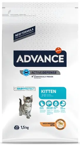 Advance kittenvoer Kip/Rijst 1,5 kg – licht verteerbaar - Afbeelding 4