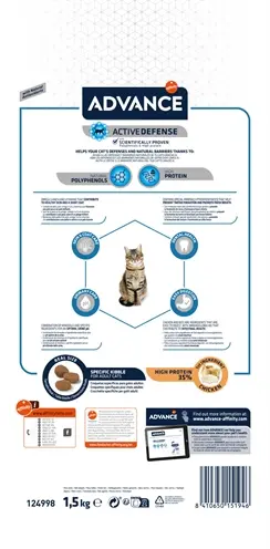 Advance kattenvoer Adult Kip/Rijst 1,5 kg – licht verteerbaar - Afbeelding 5