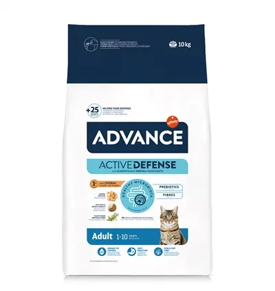 Advance kattenvoer Adult kip en rijst 10 kg – gezonde huid en vacht