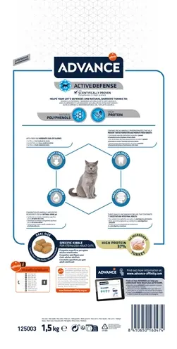 Advance kattenvoer Sterilized Turkey 1,5 kg – kalkoen - Afbeelding 5