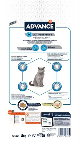 Advance kattenvoer Sterilized Turkey 3 kg – kalkoen - Afbeelding 4