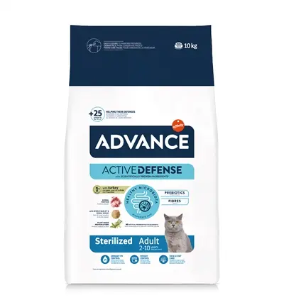 Advance kattenvoer Sterilized kalkoen 10 kg – gesteriliseerde katten