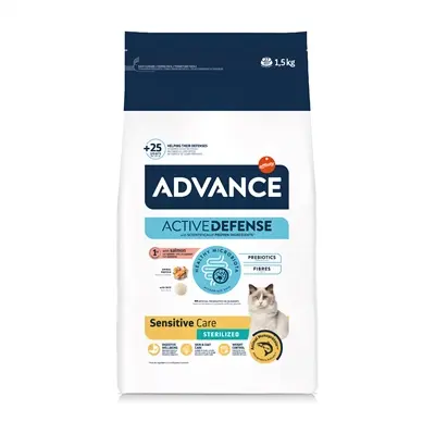 Advance kattenvoer Sterilized Sensitive Zalm 1,5 kg