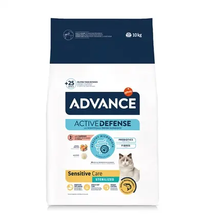 Advance kattenvoer Sterilized Sensitive Zalm 10 kg