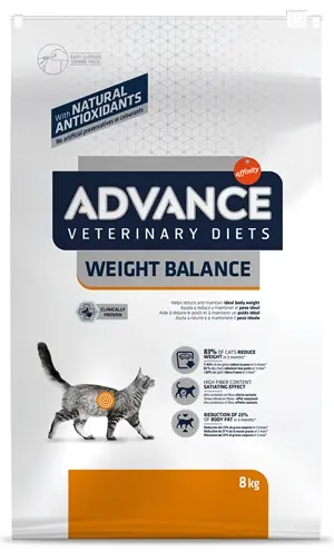 Advance Veterinary Diet kattenvoer Weight Balance 8 kg – overgewicht - Afbeelding 2