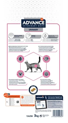 Advance Veterinary Diet kattenvoer Urinary 3 kg – gematigd magnesium - Afbeelding 5