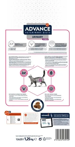 Advance Veterinary Diet kattenvoer Urinary Stress 1,25 kg – urinewegen - Afbeelding 3