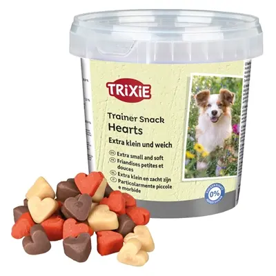 Trixie Trainer Snack mini hartjes 200 g – kip, lam en zalm