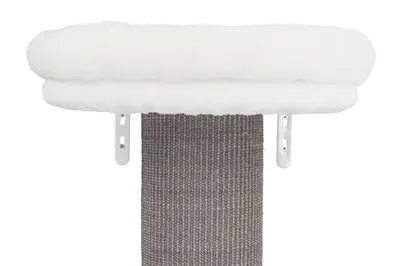 Trixie krabpaal Acadia voor aan de muur grijs 160 cm – drie ligplateaus - Afbeelding 4