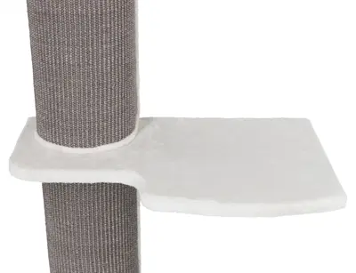 Trixie krabpaal Acadia voor aan de muur grijs 160 cm – drie ligplateaus - Afbeelding 5