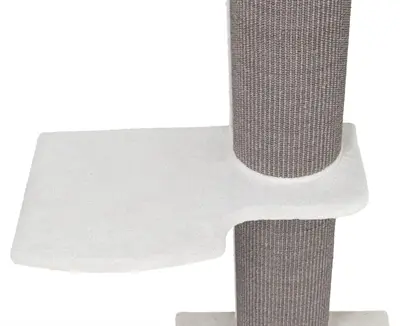 Trixie krabpaal Acadia voor aan de muur grijs 160 cm – drie ligplateaus - Afbeelding 6