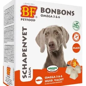 BF Petfood schapenvet bonbons Maxi zalm 40 stuks – voor honden - Afbeelding 1