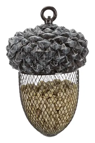 Trixie voersilo eikel 14 x 14 x 22 cm – voor buitenvogels - Afbeelding 2