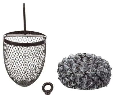 Trixie voersilo eikel 14 x 14 x 22 cm – voor buitenvogels - Afbeelding 3