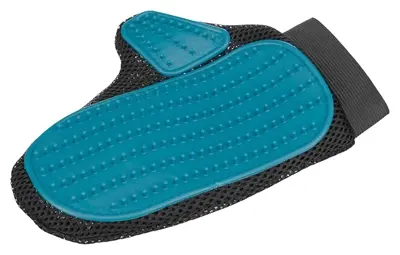 Trixie vachtverzorgingshandschoen 24 x 18 cm – ademend mesh