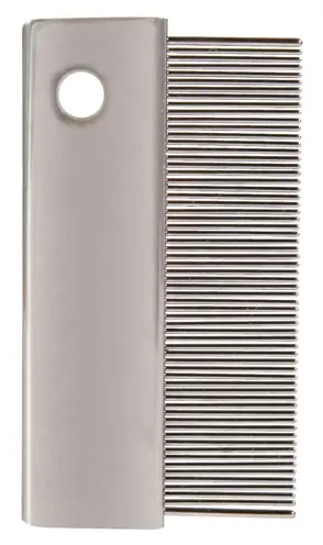Trixie vlooienkam en stofkam 6 cm – metalen tanden