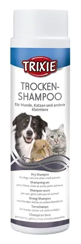 Trixie droogshampoo 200 g – voor honden, katten en kleine huisdieren
