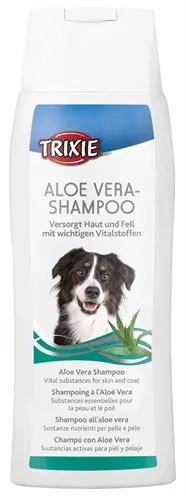 Trixie hondenshampoo aloë vera 250 ml – gevoelige huid en lange vacht