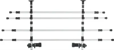 Trixie autorek hond 105-172 x 46-60 cm – verstelbaar aluminium