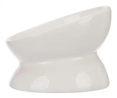 Trixie voerbak kat wit 150 ml 13 cm – ergonomisch, verhoogd - Afbeelding 5