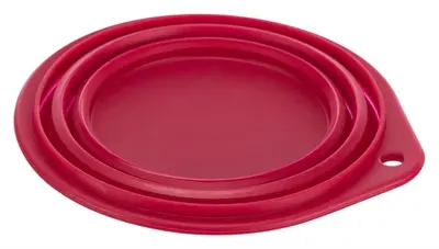 Trixie reisbak siliconen assorti 18 cm 1 liter – opvouwbaar - Afbeelding 8
