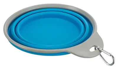 Trixie reisvoerbak siliconen 1 l 18 cm – opvouwbaar met stevige rand - Afbeelding 6