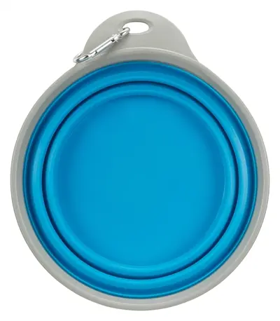 Trixie reisvoerbak siliconen 1 l 18 cm – opvouwbaar met stevige rand - Afbeelding 7