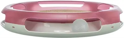 Trixie kattenspeelgoed Race & Scratch speelbaan 37 cm – met krabkarton - Afbeelding 3