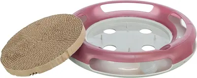 Trixie kattenspeelgoed Race & Scratch speelbaan 37 cm – met krabkarton - Afbeelding 4