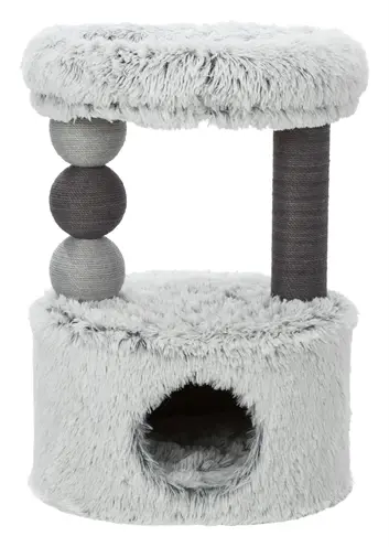 Trixie krabpaal Harvey grijs 54 x 40 x 73 cm – jute en pluche