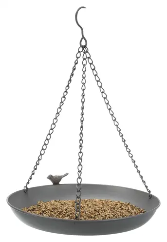Trixie vogelbad hangend grijs 30 x 30 cm – 2200 ml - Afbeelding 3