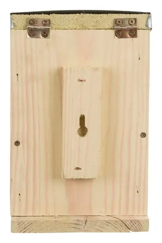 Trixie eekhoornhotel vurenhout 24 x 26 x 29 cm – met metalen dak - Afbeelding 3