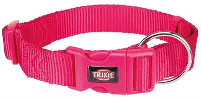 Trixie halsband Premium fuchsia 40-65 x 2,5 cm – maat L-XL