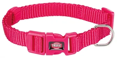 Trixie hondenhalsband Premium fuchsia 22-35 cm x 1 cm – maat XS-S