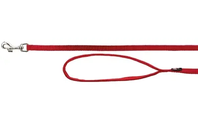 Trixie hondenriem Premium rood 100 x 2,5 cm – neopreen handvat
