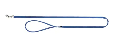 Trixie hondenriem Premium royal blauw 100 x 2,5 cm – neopreen handvat