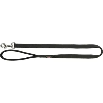 Trixie hondenriem Premium zwart 100 x 2 cm – neopreen handvat - Afbeelding 3