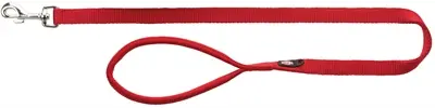 Trixie hondenriem Premium rood 120 x 1,5 cm – neopreen handvat