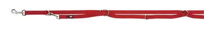 Trixie hondenriem verstelbaar rood 300 x 2 cm – ook om de taille