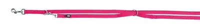 Trixie hondenriem verstelbaar fuchsia 200 x 2,5 cm – ook om de taille