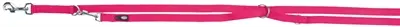 Trixie hondenriem verstelbaar fuchsia 200 x 1 cm – ook om de taille