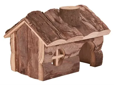 Trixie knaagdierhuis Hendrik natuurhout 20 x 13 x 13 cm