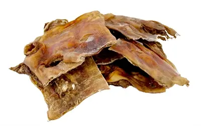 Petsnack kophuidplaat 5 kg – kauwsnack van runderhuid