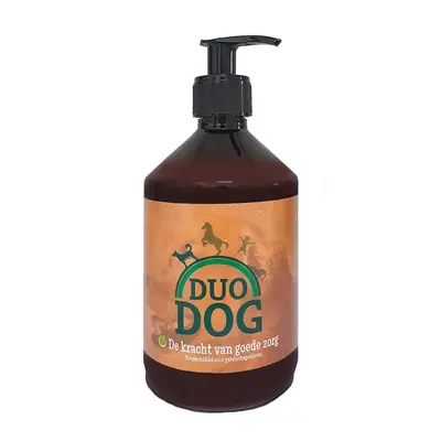 Duo Dog vet supplement 500 ml – paardenvet voor huid en vacht