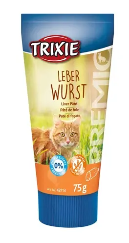 Trixie Premio leverworstpasta voor katten 75 g – tube