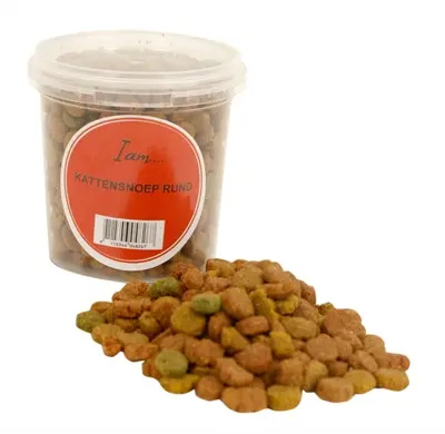 I Am kattensnoep rund 70 g – in hersluitbaar potje - Afbeelding 4