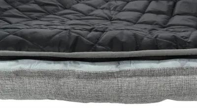 Trixie Sofa hondenmand Nero grijs 70 x 90 cm – meubelbeschermer - Afbeelding 10